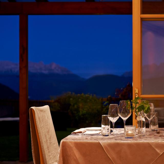 Mountain Restaurant with Dolomites Panorama and exquisite cuisine
